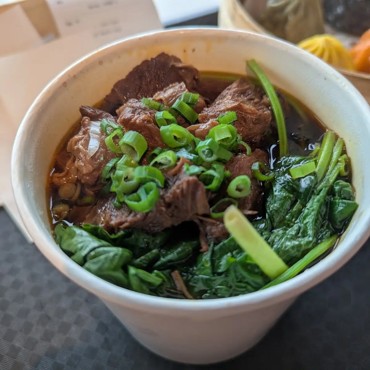 braised beef noodle soup 牛肉汤面